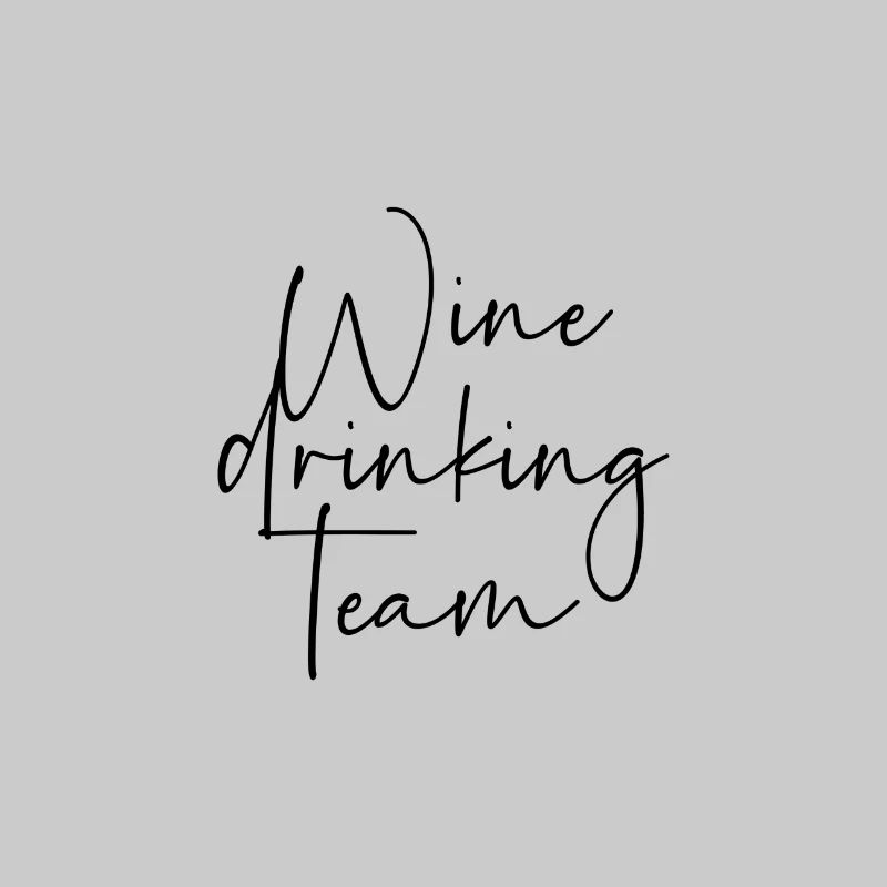 Wine drinking team