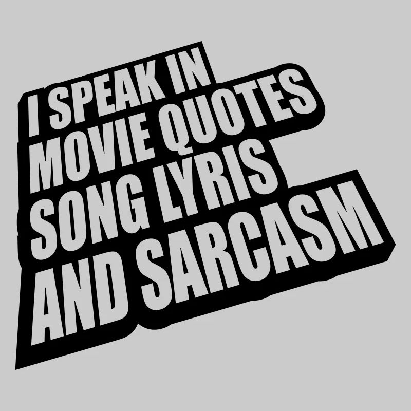 speak lyrics and sarcasm