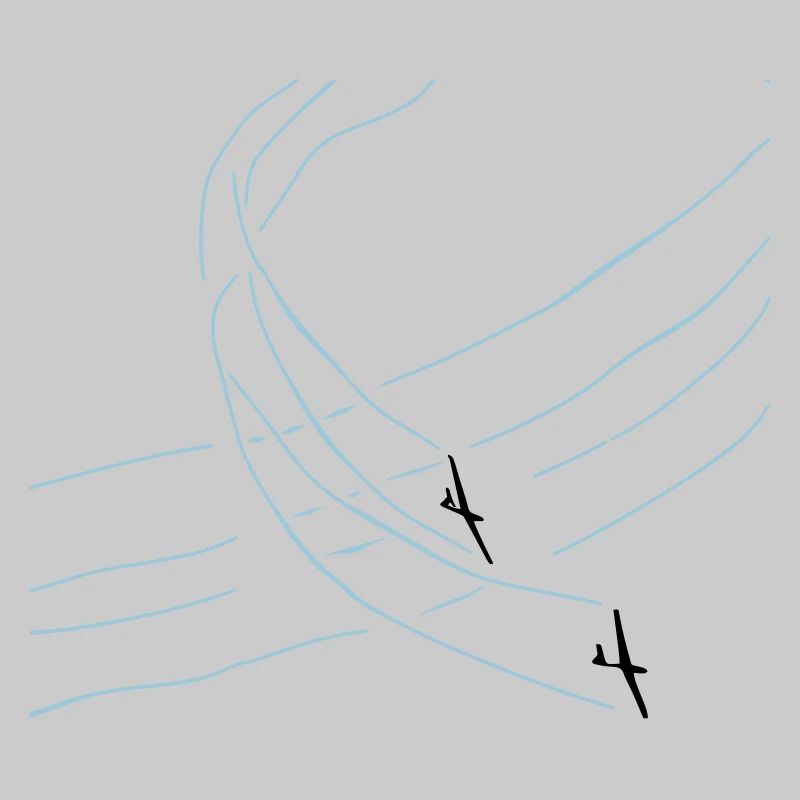 Planeur planeur pilote de planeur volant