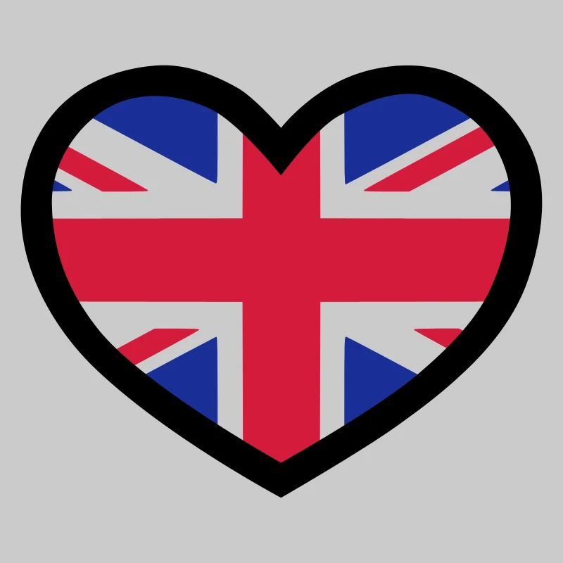 Britisches Herz - vectoriale