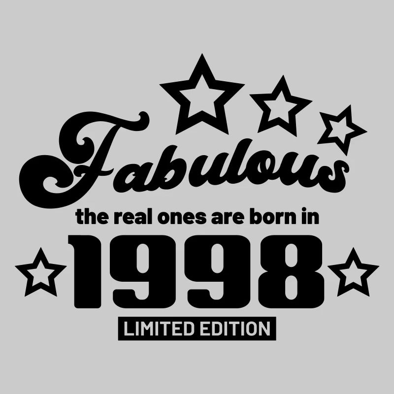 fabelhaft, die echten werden 1998 geboren