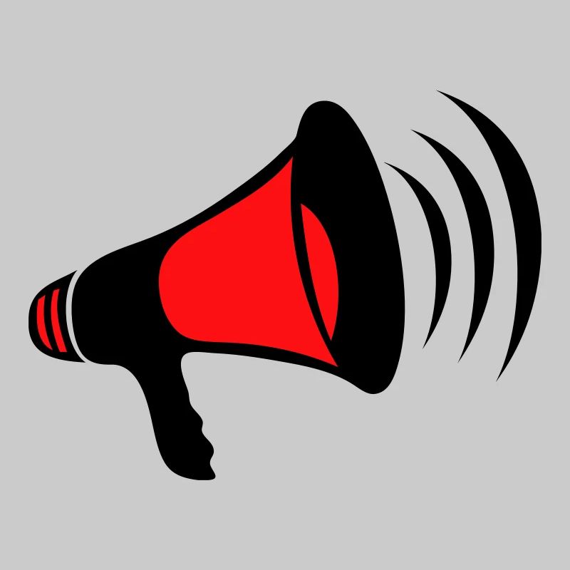 mega, megaphone, megaphone, demonstrate, call, cry
