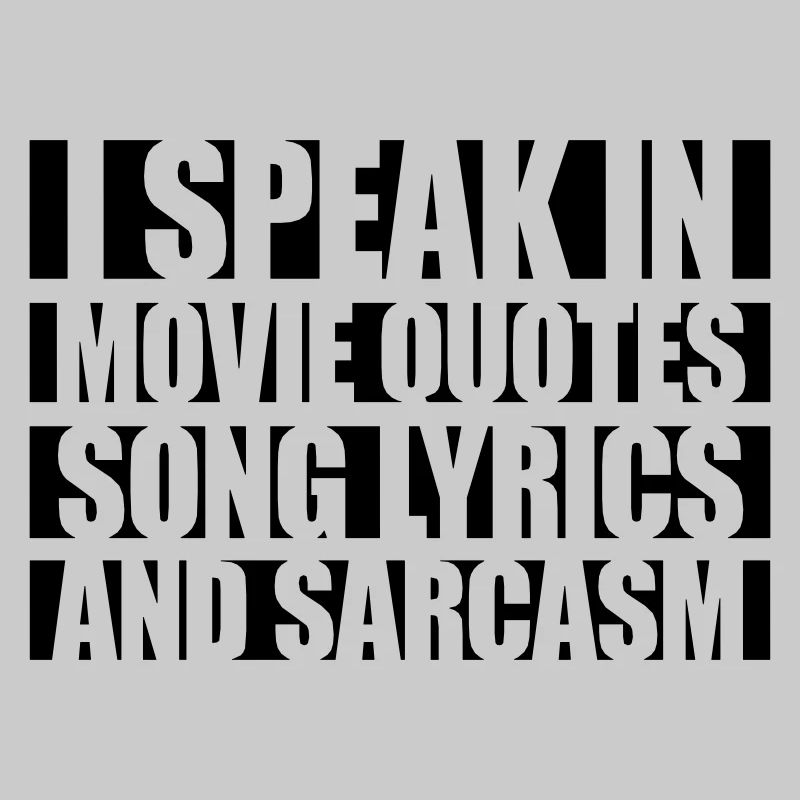 speak lyrics and sarcasm