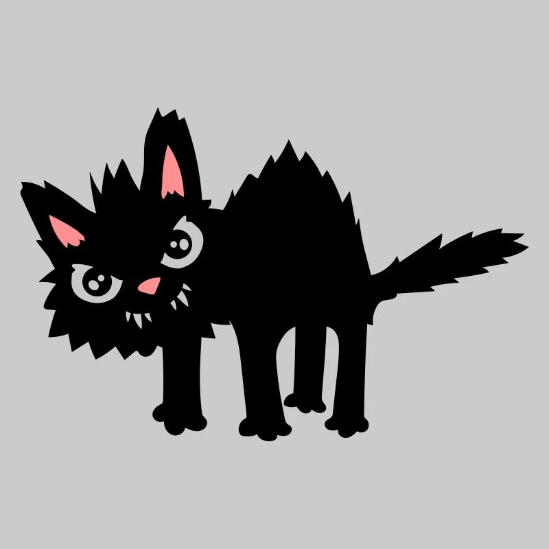 Drôle de chat maléfique