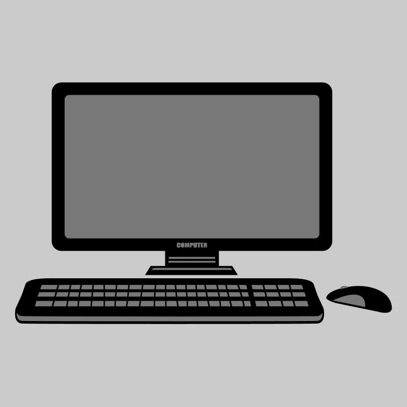 mouse keyboard screen tv pc computer display image