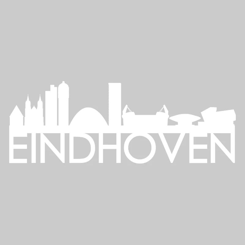 Eindhoven Netherlands skyline gift idea