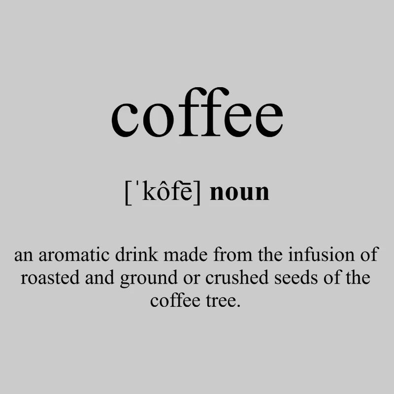 Coffee (Kaffee) Definition Dictionary