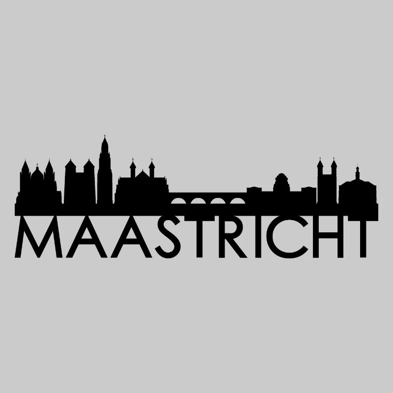 Maastricht Netherlands skyline gift idea