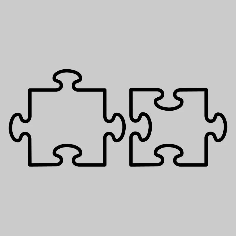 2 Puzzle Teile