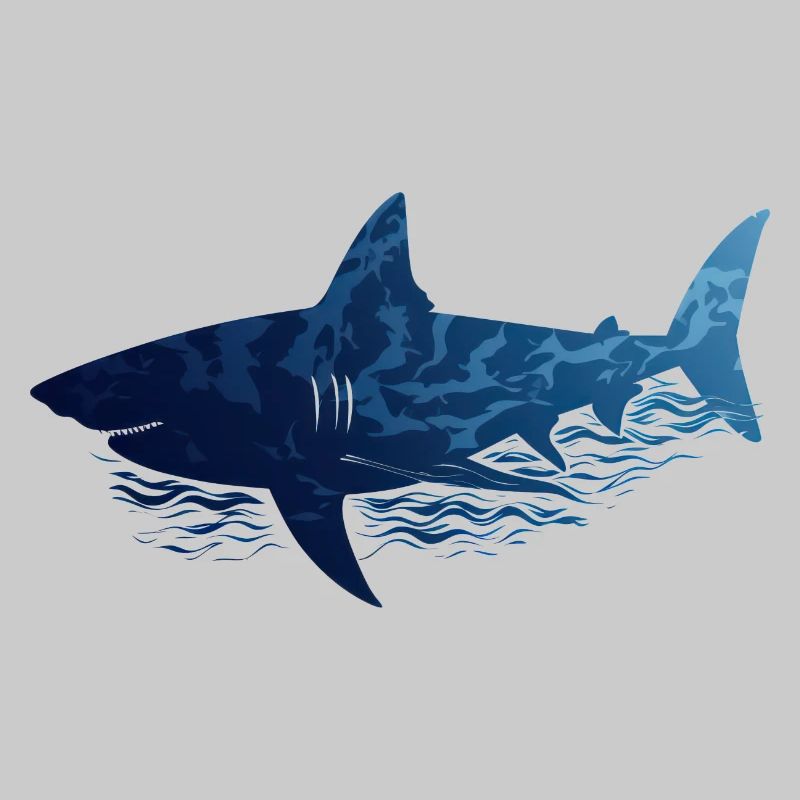 Requin Silhouette de requin