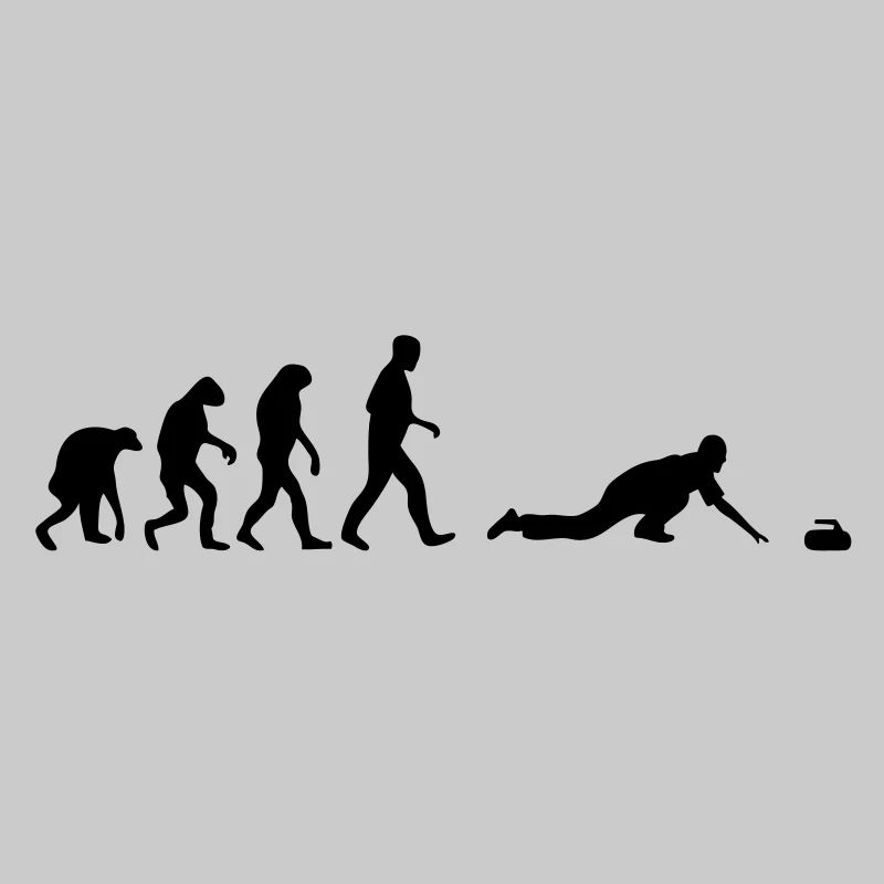 l'évolution de curling