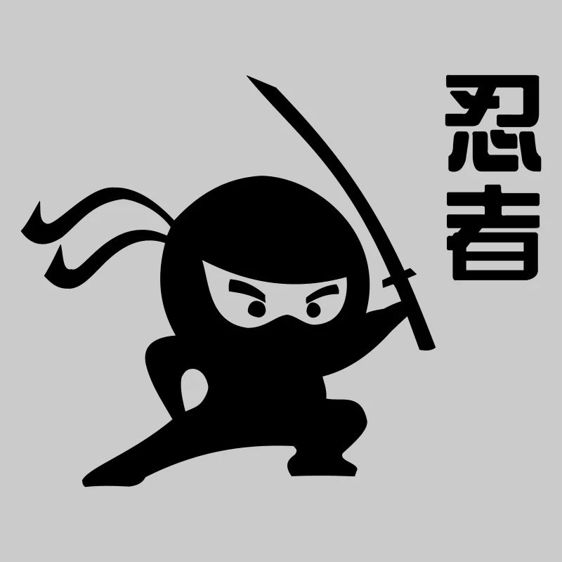 Ninja samurai japanese cartoon