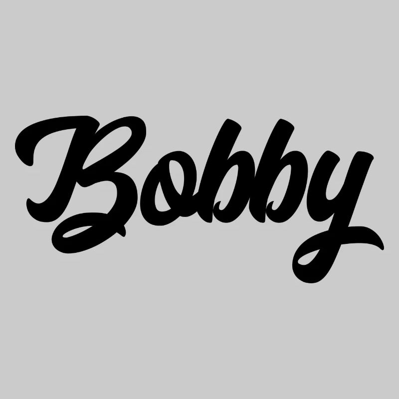 Bobby benutzerdefinierte Text Geburtstagsname