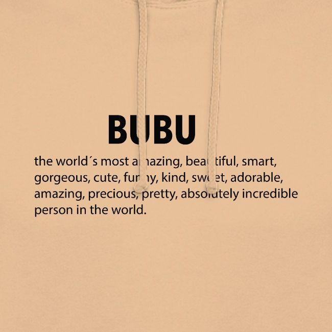 BUBU Definition