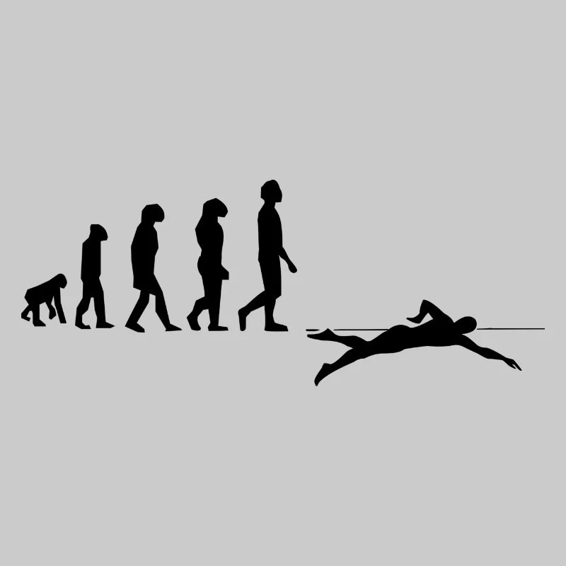 Evolution des Schwimmens