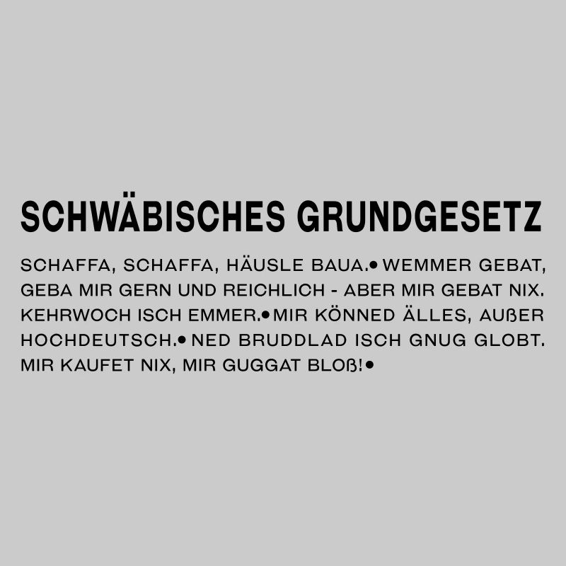 Schwäbisches Grundgesetz