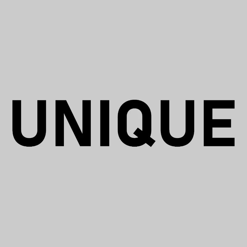 UNIQUE - unique - unique - unique piece