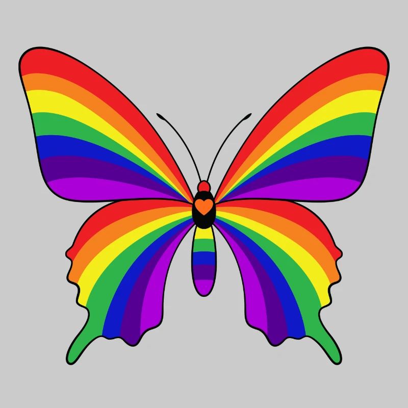 Rainbow Butterfly