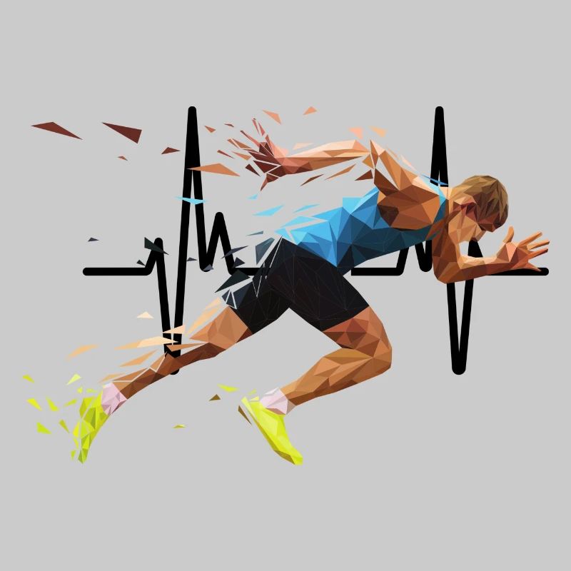 COUREUR ATHLÉTISME