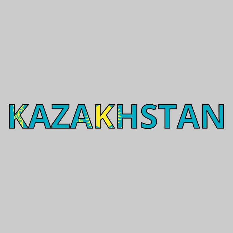 Drapeau Kazakhstan