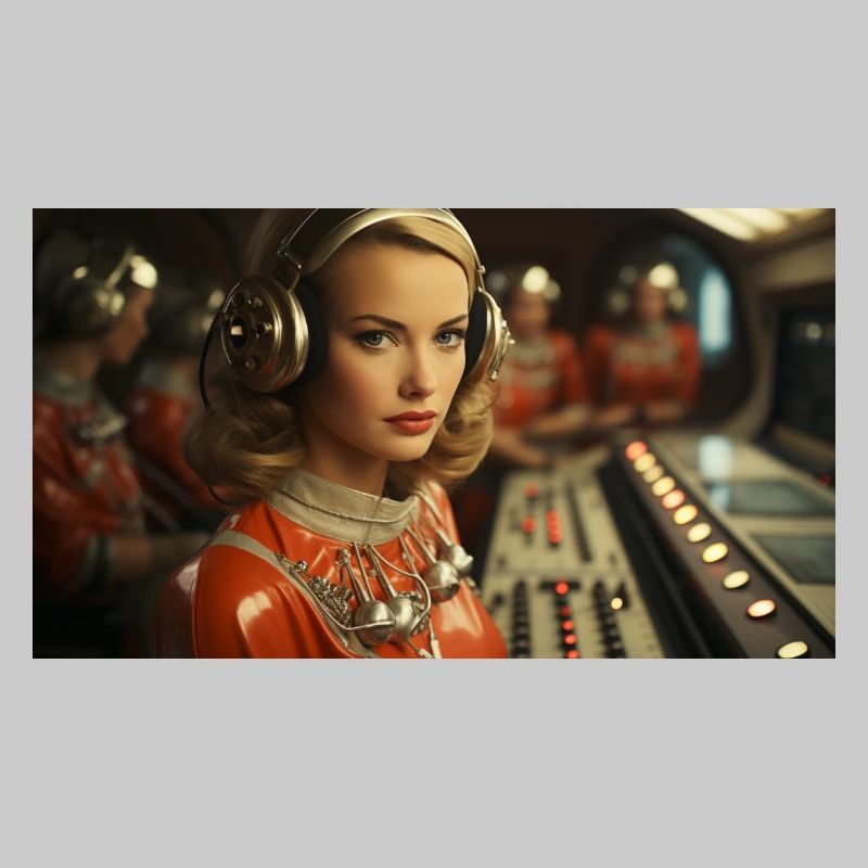 Retro sci-fi