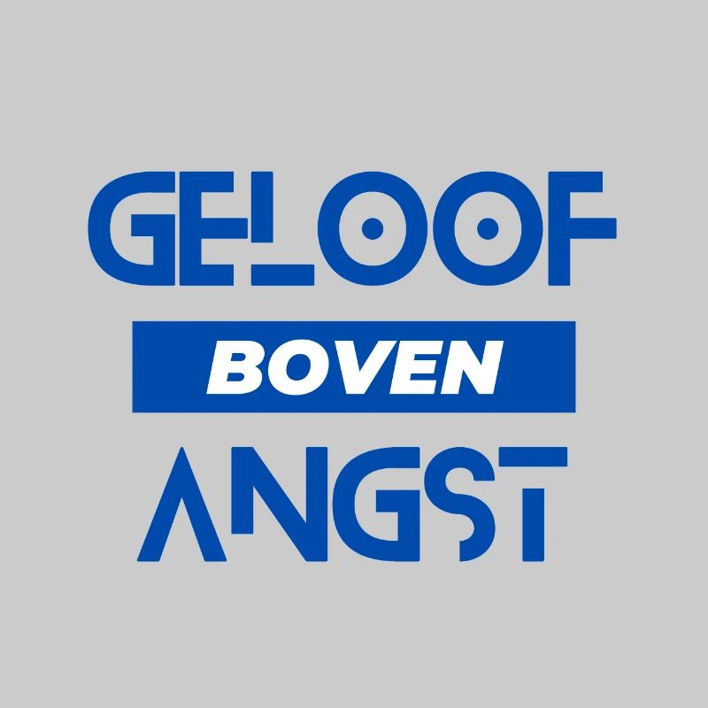 Glaube statt Angst.