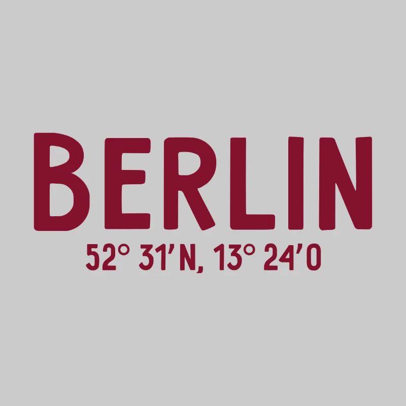 Berlin Coordinates - Berlin Bear