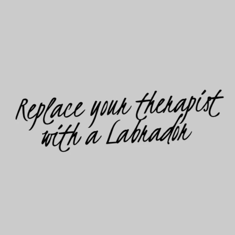 Replace Your Therapist With A Labrador