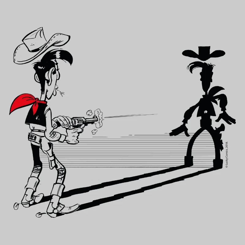 Lucky Luke Plus Rapide Que Son Ombre