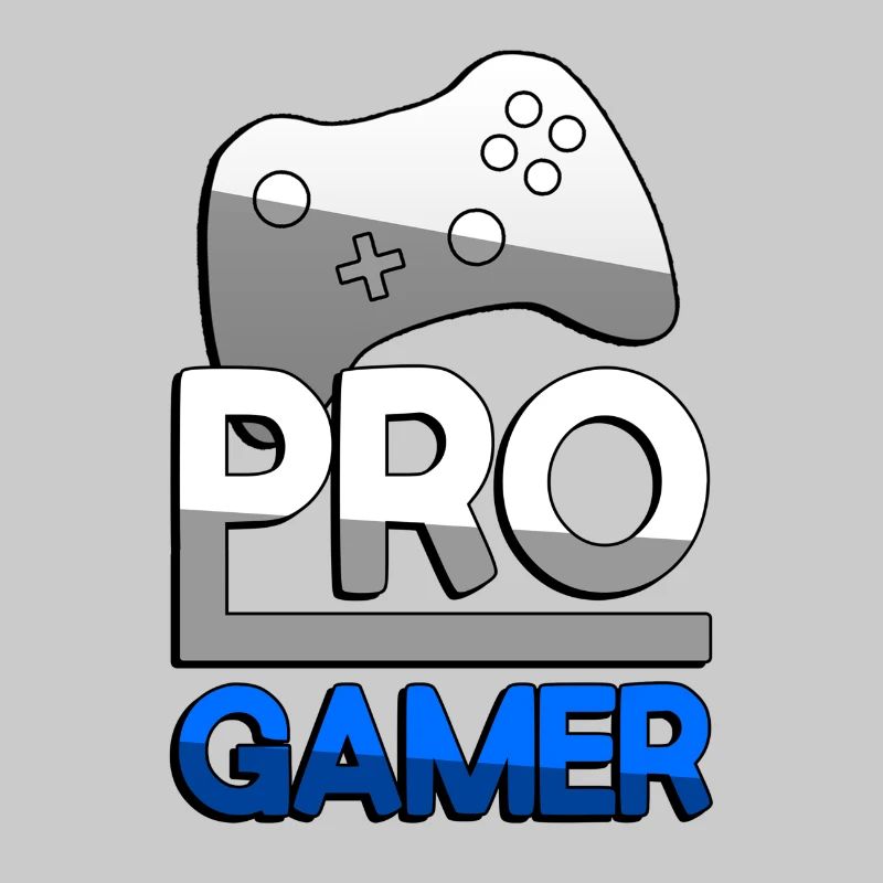 PRO GAMER (Blau) + Controller - Gaming