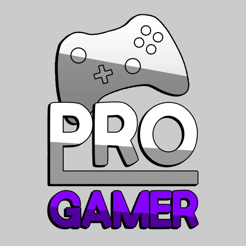 PRO GAMER (Lila) + Controller - Gaming