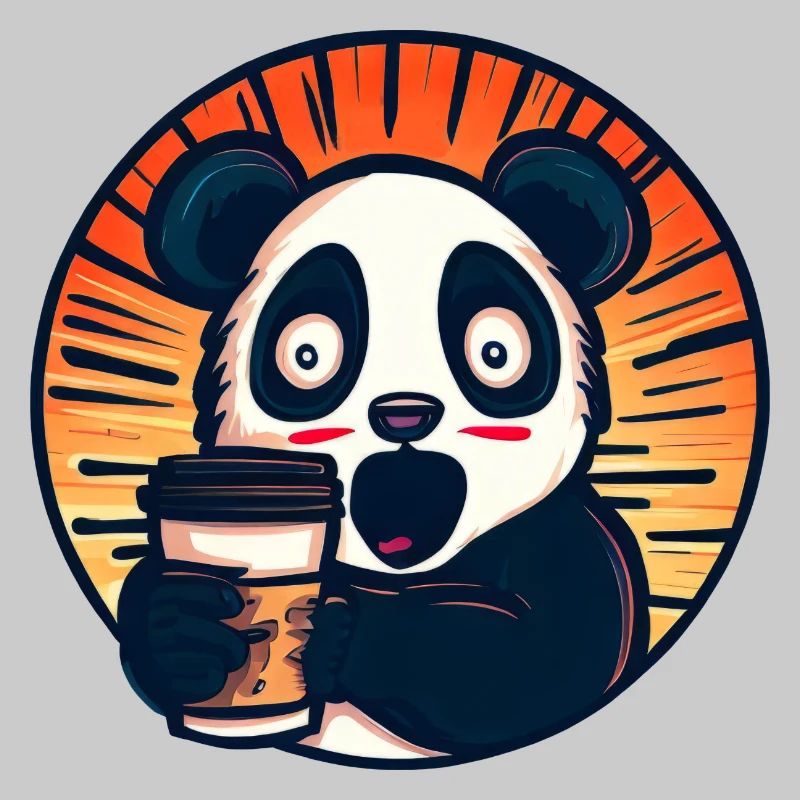 Panda Coffee Caffeine Shock