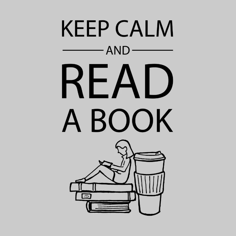 0272 Keep calm und lese ein Buch | Bookrebels