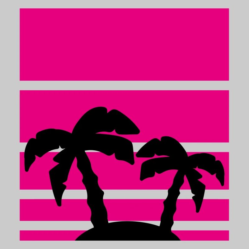Palm Vacation Beach Pattern