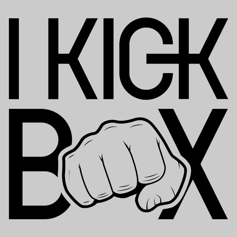 Ich Kickboxe Kickboxer Kickboxen Kickboxing