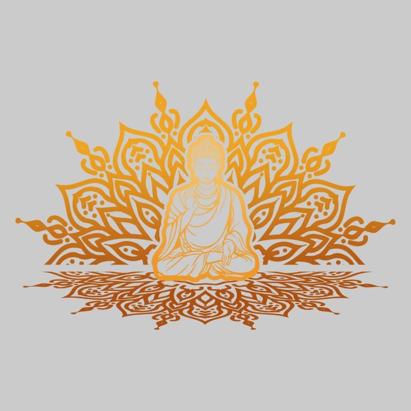 Buddha Mönch Namaste Buddhaful Tag I Geschenk