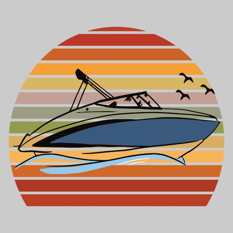 Bateau bateau de conduite groupe