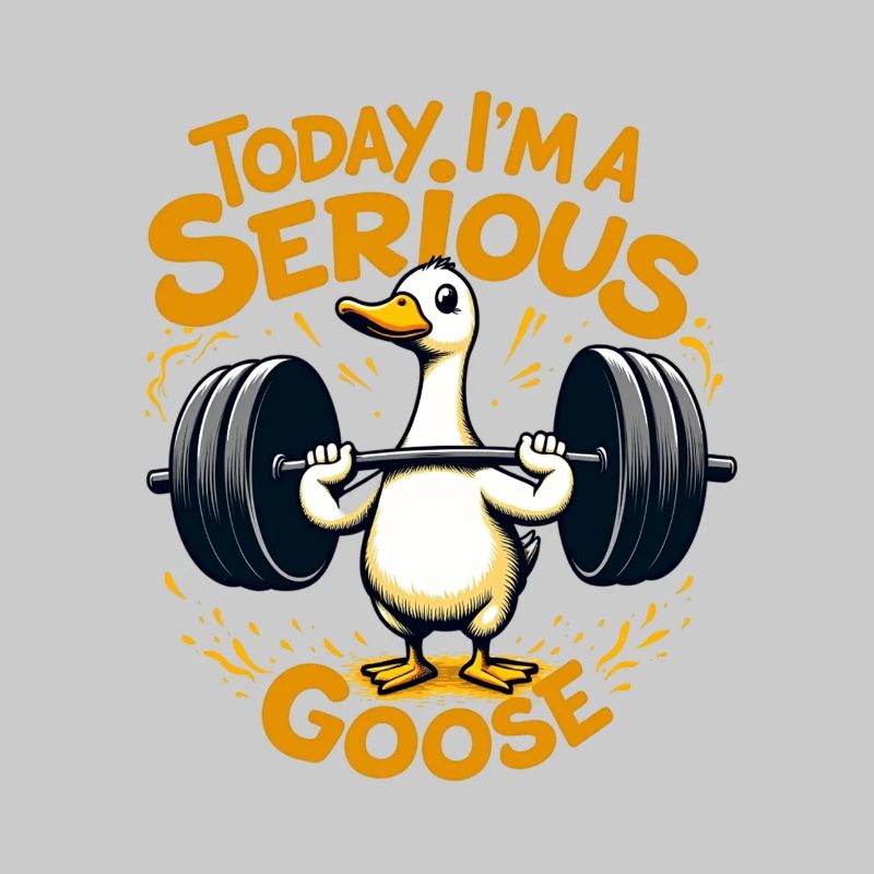 heute bin ich eine ernsthafte Gans