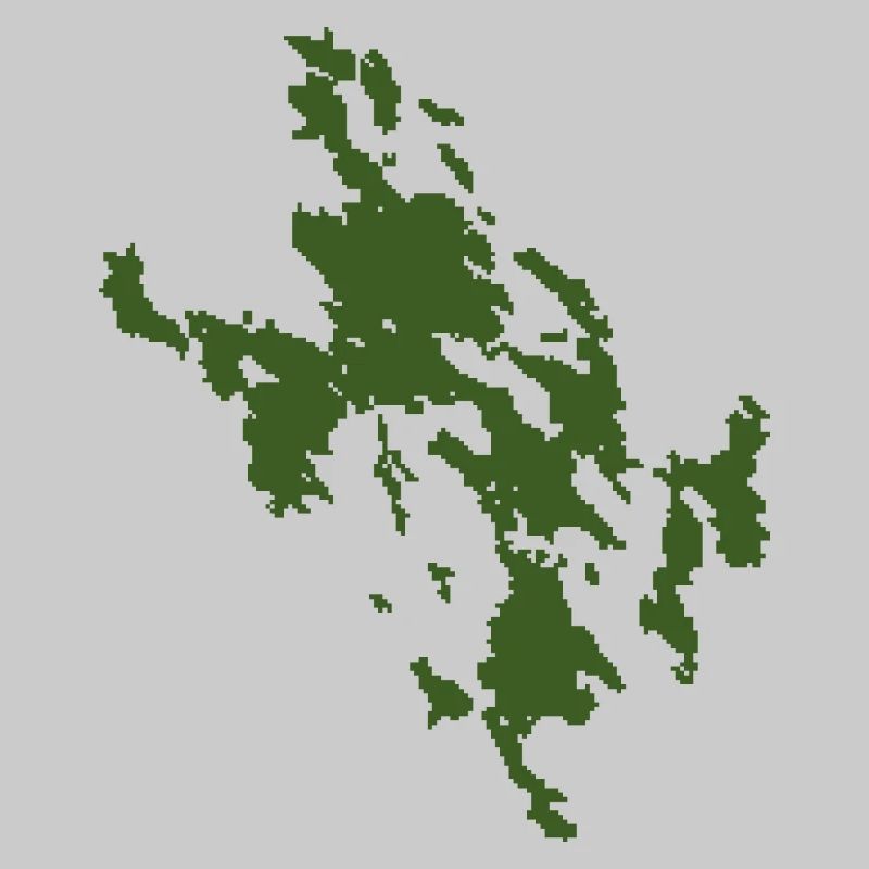Khaki Camouflage - Pixel PATTERN - Ornament