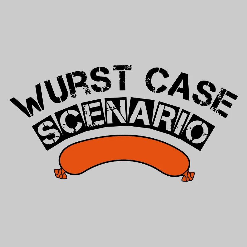 Wurst case scenario grillen BBQ Griller Geschenk