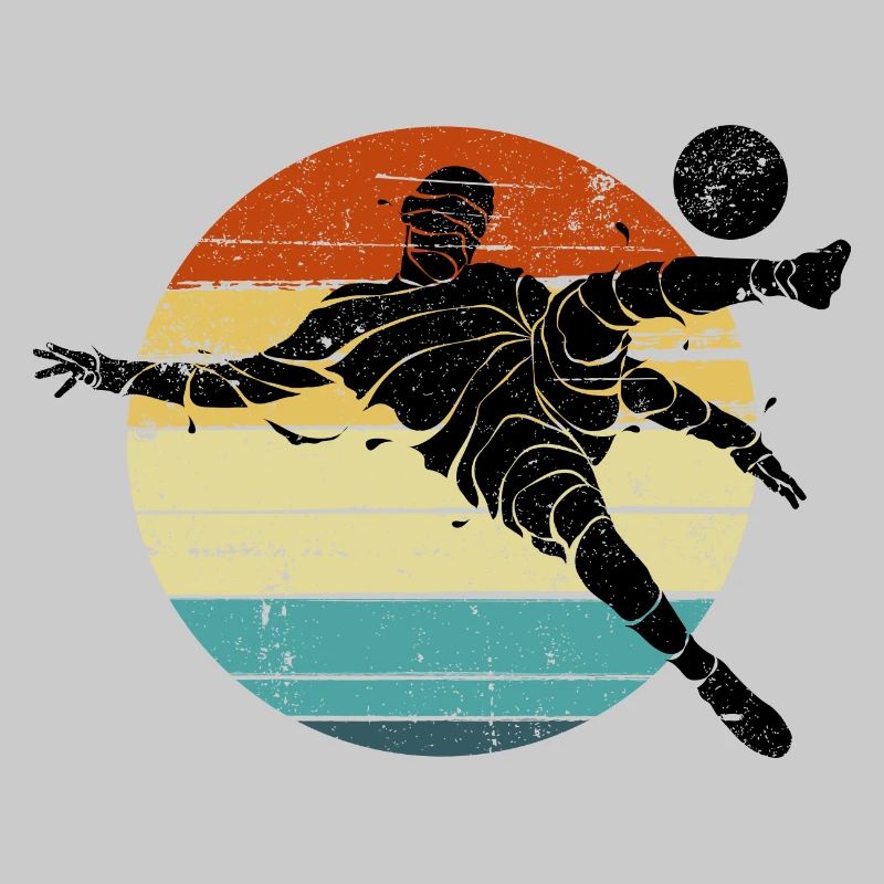 Retro Runner Sunset Circle