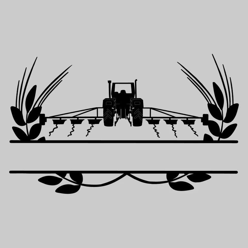 Ackerbau Traktor Getreideanbau