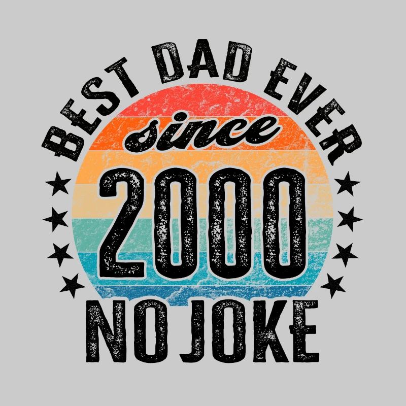 Bester Papa der Welt seit 2000 No Joke