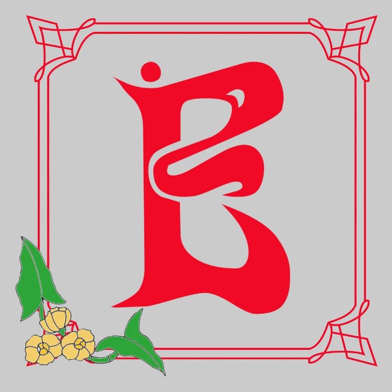 jugendstil e rot