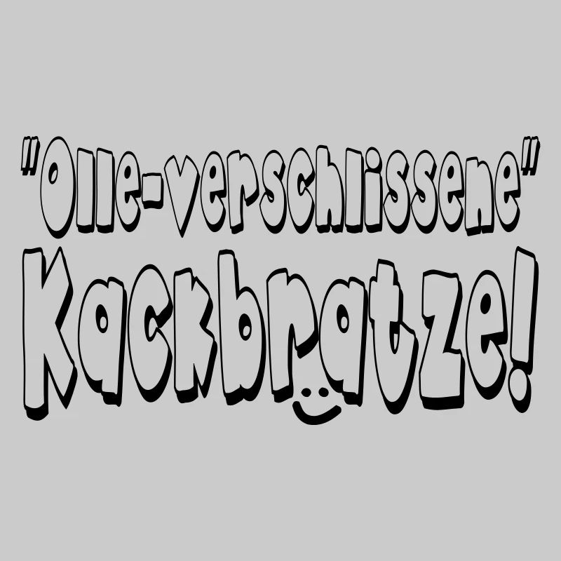 verschlissene kackbrat