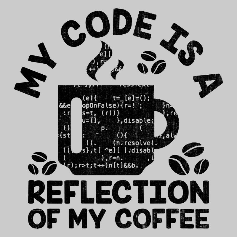 Kaffee-Codierung Programmierer Programmierer Entwickler Nerd Coff
