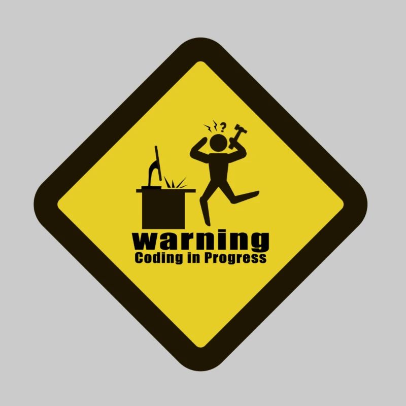 Warnung - Codierung wird ausgeführt