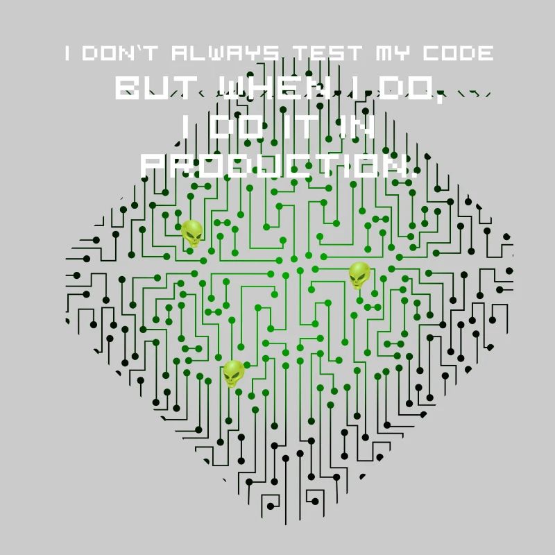 test code nerd joke proverbe pc programmeur geek i