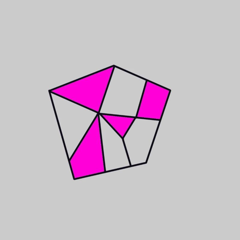 Frais pentagone. idée Geschenck
