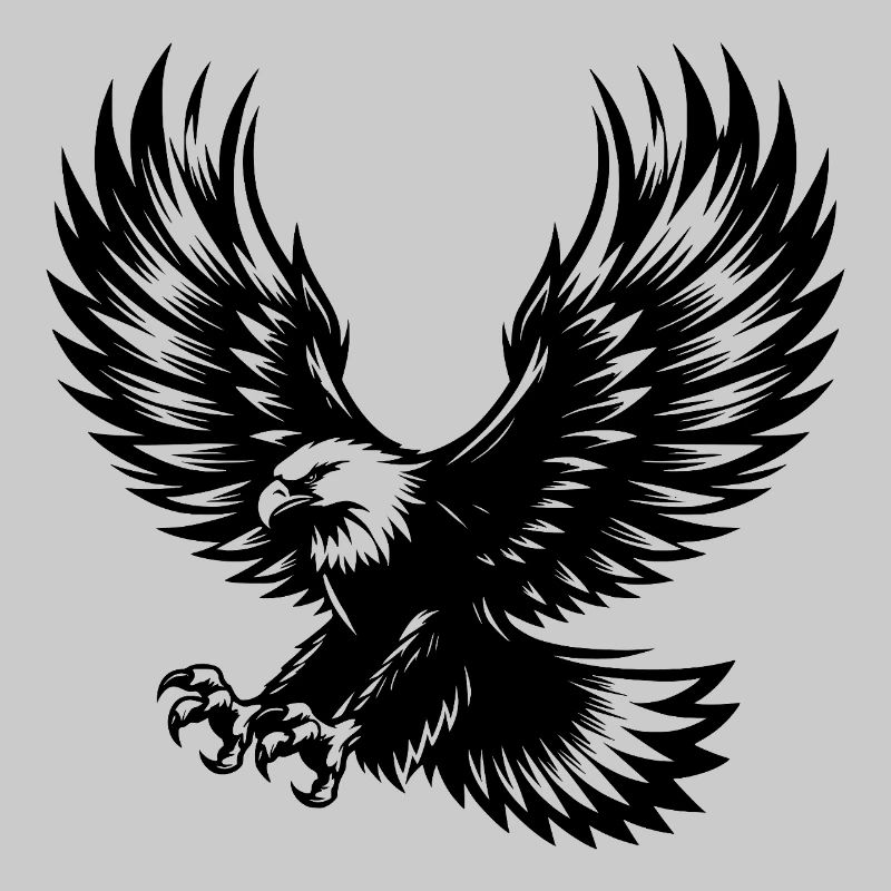 Majestic Mighty Eagle in Attack Flight